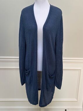 J. Jill Linen Duster Sweater M